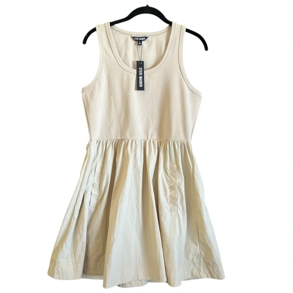 Stylish Cream Kids Dress